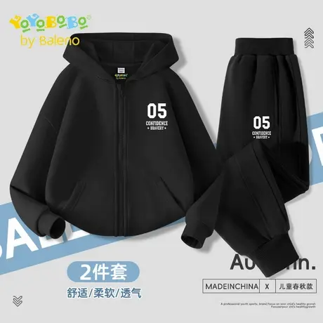班尼路童装YBB系列男童套装2025新款儿童秋季外套春秋款男孩上衣商品大图