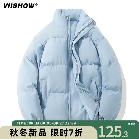 VIISHOW棉服男保暖痞帅面包服男生棉衣冬季美式宽松潮牌加厚衣服商品大图