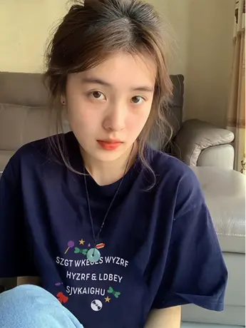 纯棉重磅短袖t恤女夏季oversize宽松半袖美式复古小众设计感上衣商品大图