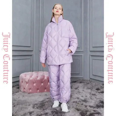 Juicy Couture橘滋2023新款与你相遇异形分割女式羽绒裤图片