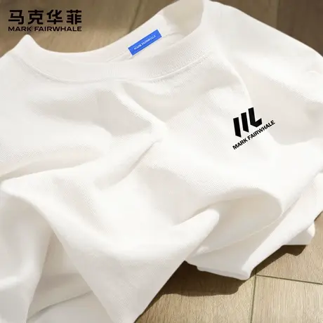 马克华菲纯棉t恤男长袖美式潮流上衣男款2025新款秋季百搭打底衫X商品大图