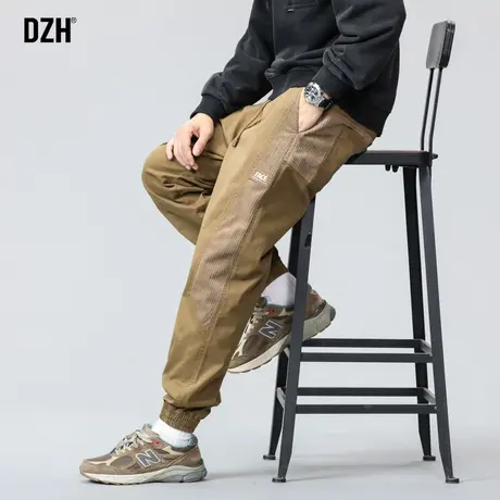 男士潮牌休闲裤男束脚秋冬款潮牌男裤2024新款运动宽松休闲长裤子商品大图