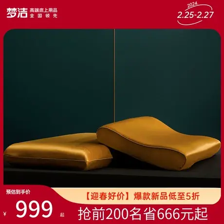 【商场同款】梦洁家纺记忆棉枕头枕芯记忆枕护颈枕颈椎枕单人枕头商品大图
