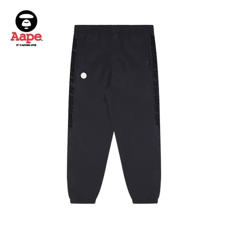 Aape旗舰店男装春秋猿人徽章字母印花简约潮流束脚休闲裤6960XXM商品大图