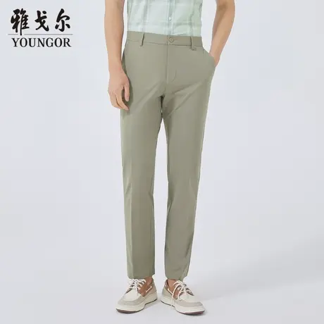雅戈尔奥莱 商场同款男士长裤秋季新款官方商务休闲长裤男商品大图