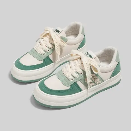 Betoo 二棉鞋女加绒保暖2022年冬季新款小众帆布鞋百搭休闲小白鞋商品大图