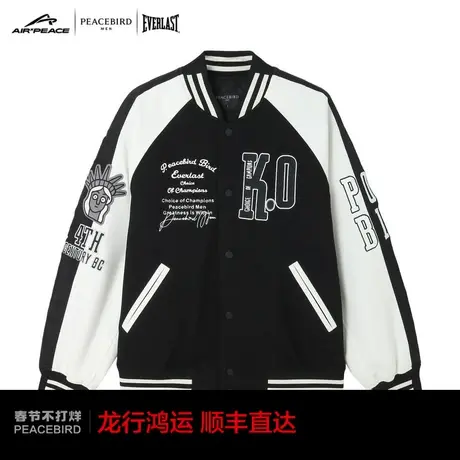 【AIRxPEACE】太平鸟男装EVERLAST联名夹克休闲外套男士商品大图