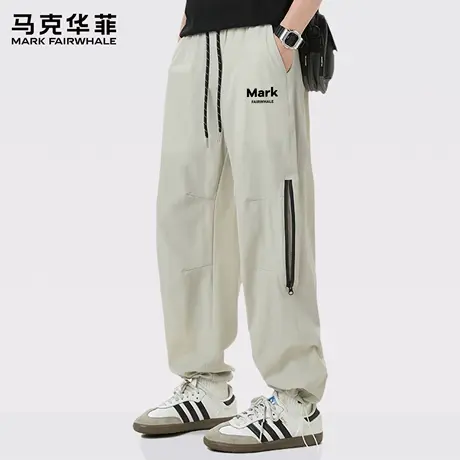 【UPF300+】马克华菲美式伞兵裤男款2025新款夏季防晒休闲裤子男X图片