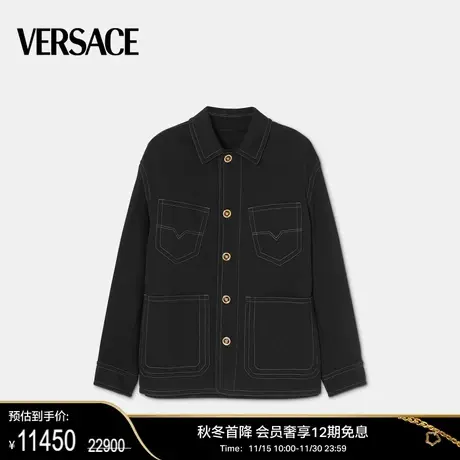 【甄选折扣】 VERSACE/范思哲 男士外套时尚简约夹克上衣商品大图