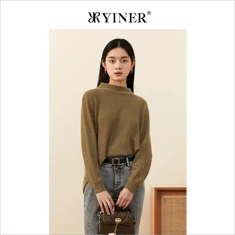 女装2021冬季新款毛针织衫8C31506500商品大图