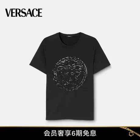 【季末优惠】VERSACE/范思哲 女士缀饰Medusa T恤商品大图