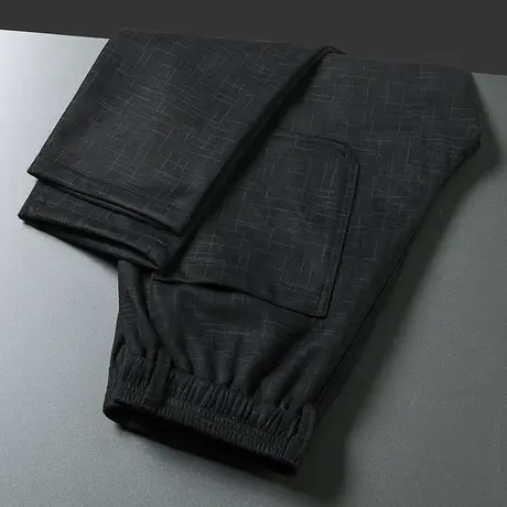 春秋款商务直筒长裤2024新款男装男士潮牌痞帅休闲裤子秋冬季男裤商品大图