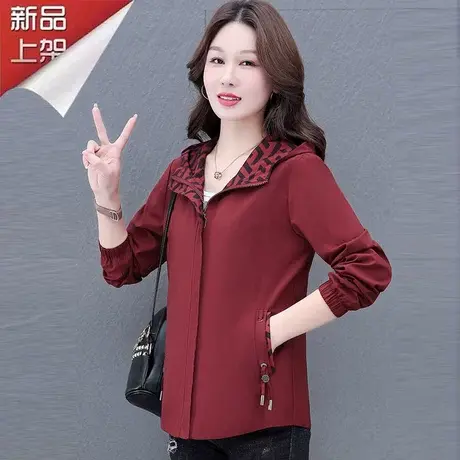 恋上17号风衣外套女春秋款2023年新款时髦秋装双面穿薄款夹克上衣图片