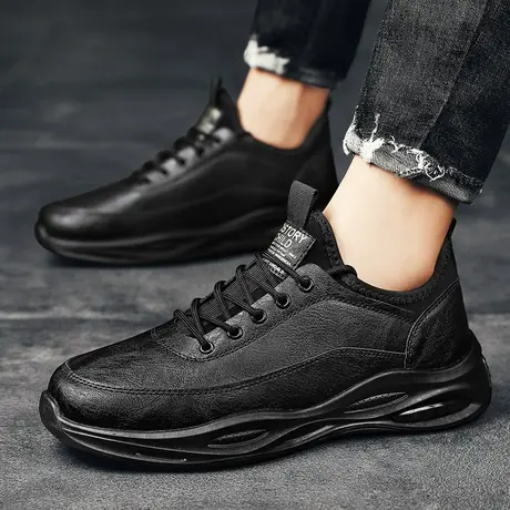 雨鞋男款时尚厨房防滑鞋厨师短筒钓鱼水鞋男士劳保雨靴户外防水鞋商品大图