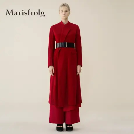 【奥莱清仓保暖季特价 】玛丝菲尔毛呢外套商品大图