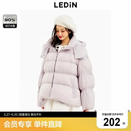 乐町韩系泡芙羽绒服女冬季新款外套C1ACD4522商品大图