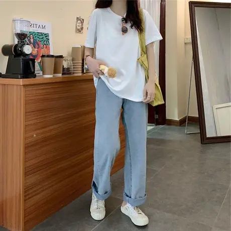 2023年春夏季新款设计感小众韩风chic港味上衣服ins潮短袖t恤女装图片