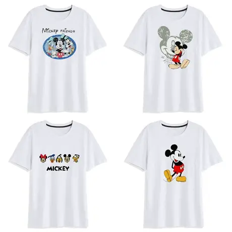 2024年新款春夏季别致上衣服小众设计感情侣女装正肩短袖t恤潮ins商品大图