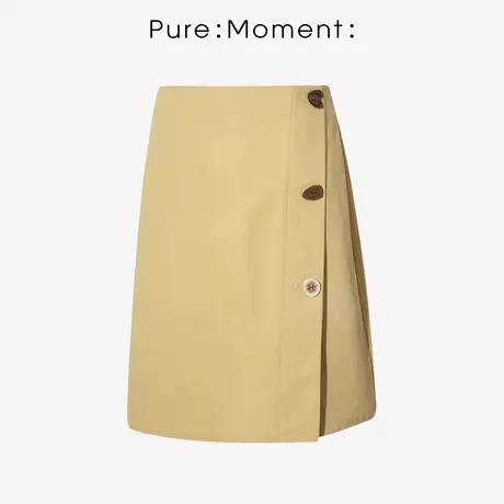Pure:🐌Moment/🐍半身裙春秋新款时尚休闲半裙女4A8140161图片