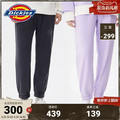 Dickies商场同款23新品工装灵感秋冬休闲版型毛圈布卫裤长裤下装图片