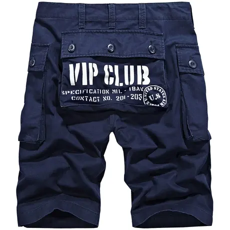 夏季短裤男宽松工装裤夏天大码休闲五分裤韩版中裤潮牌七分裤商品大图