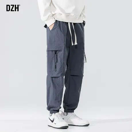 男士工装冲锋裤男春秋潮牌美式宽松休闲长裤2024新款秋装束脚裤子商品大图