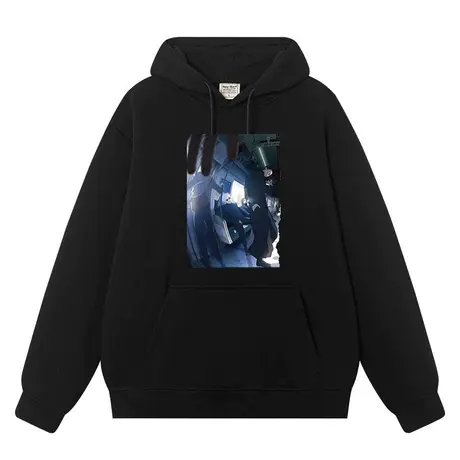 秀洛咒术回战周边衣服长袖印花衣服五条悟秋季加绒卫衣连帽衫外套图片