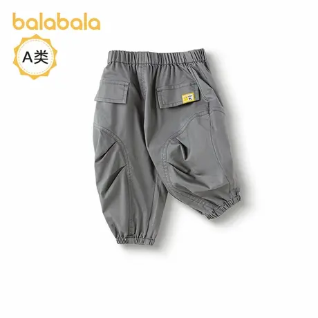 【商场同款】巴拉巴拉童装裤子宝宝长裤男童2025新款春装休闲裤潮商品大图