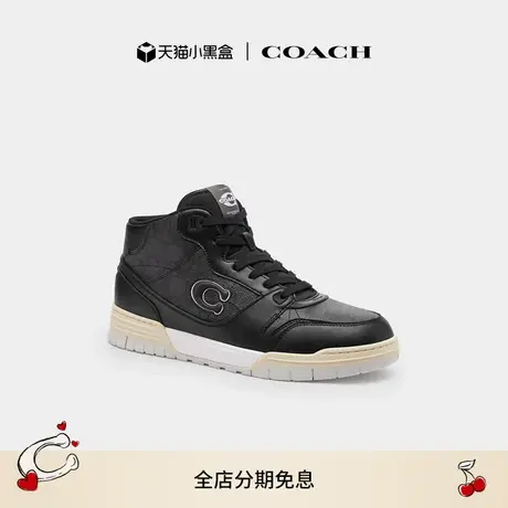 【新品】COACH/蔻驰男士SOHO老花中帮运动鞋子舒适休闲高级感通勤商品大图