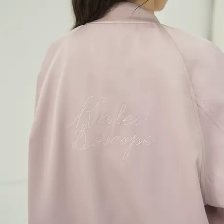 omont蛋挞家 复古刺绣夹克棒球服女秋冬新款宽松休闲短外套商品大图