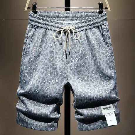 运动短裤男夏天潮流个性沙滩裤5分潮牌裤子中裤男士马裤五分裤男商品大图