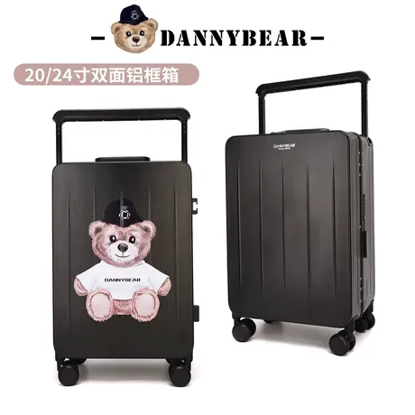 丹尼熊宽体铝框行李箱男女PC拉杆旅行箱2024寸万向轮静音3829001图片