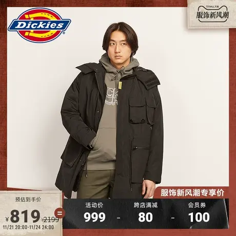 Dickies 秋冬休闲工装棉服外套男女情侣上衣宽松商品大图