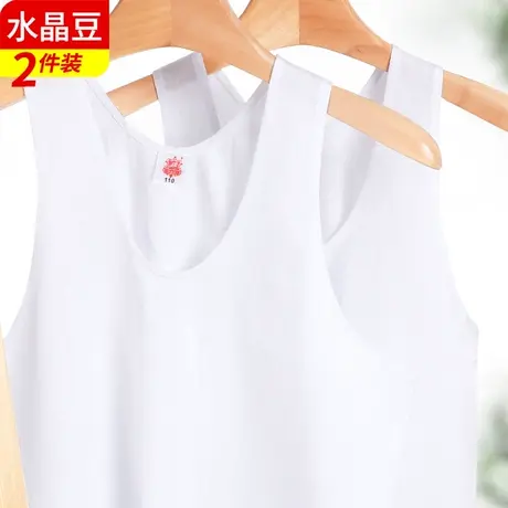 男士老人背心纯棉宽松加肥大码中老年人打底内穿爷爷吊带全棉夏季商品大图