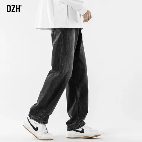 男士黑色牛仔裤男款裤子潮流男春季男裤休闲裤2025年新款牛仔长裤商品大图