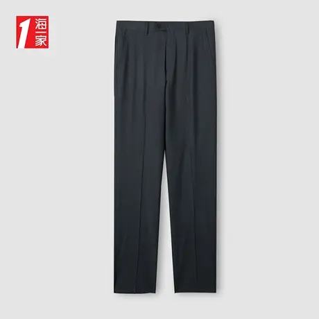 海一家宽松舒适长裤2023夏季新款商务正装职业休闲西裤男商品大图