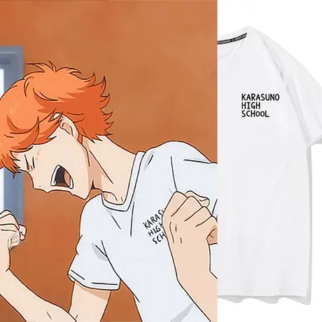 排球少年衣服乌野队服周边二次元及川彻短袖影山飞雄青叶城西T恤商品大图