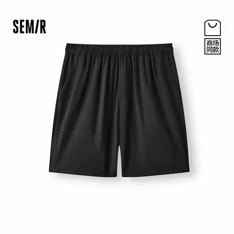 舒服裤|商场同款森马休闲短裤男吸湿速干沙滩裤轻薄2025夏季新款图片