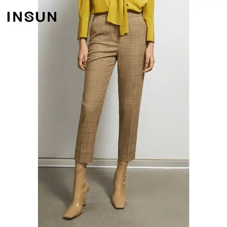 恩裳春季秋季轻职场别致有型立体西裤商品大图