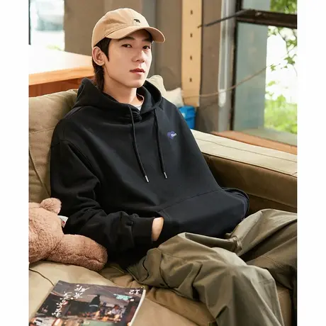 唐狮春秋季新款卫衣男士连帽衫美式外套上衣印花外套潮流TMTA图片