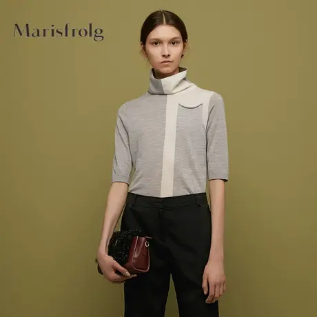 【奥莱清仓保暖季特价 】玛丝菲尔毛针织衫商品大图