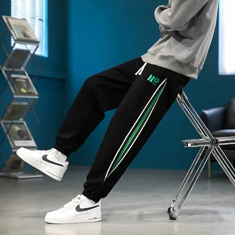 13春秋季棉感长裤12岁男孩卫裤15青少年学生14大童休闲运动裤子16商品大图