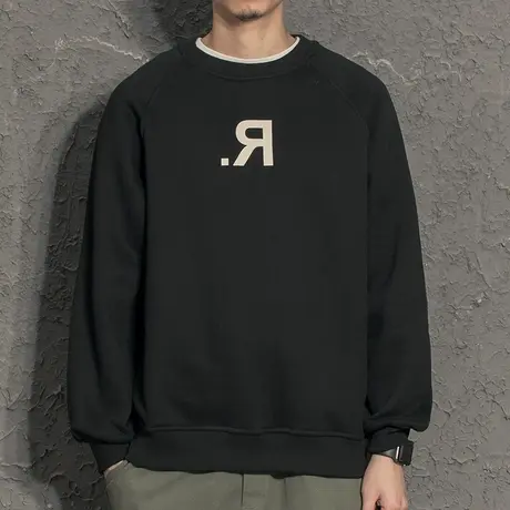 2020年新款秋冬加绒卫衣男ins宽松百搭圆领套头潮牌情侣上衣外套商品大图