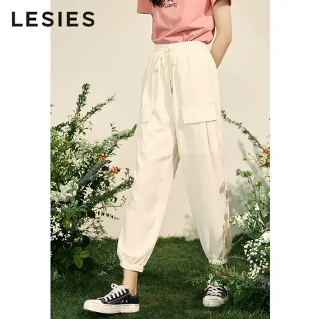 蓝色倾情夏装新款女专柜商场同款通勤OL职业九分简约铅笔裤子商品大图