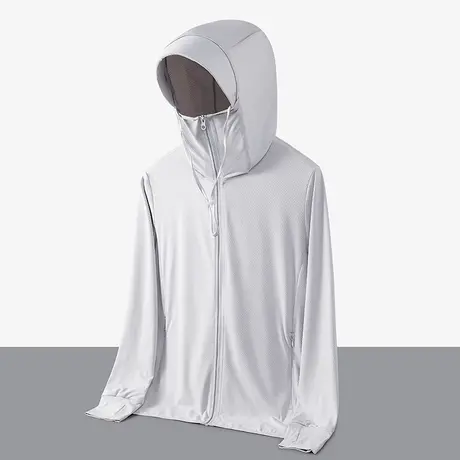 冰丝防晒衣男款2023夏季新款防紫外线超薄透气防晒服户外钓鱼外套商品大图