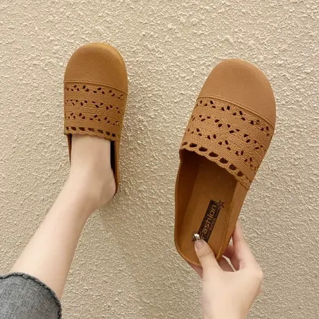 洞洞鞋女款2023时尚夏季凉鞋女外穿网红透气防滑新款沙滩拖鞋软底商品大图