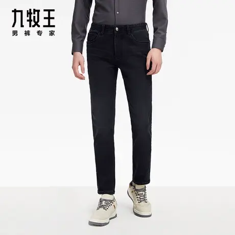 [加厚保暖]九牧王牛仔裤男2023新款秋冬厚款休闲裤子门店专柜同款图片