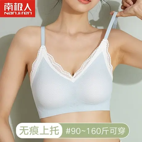 内衣女夏季薄款无痕透气小胸聚拢无钢圈收副乳运动舒适文胸胸罩图片