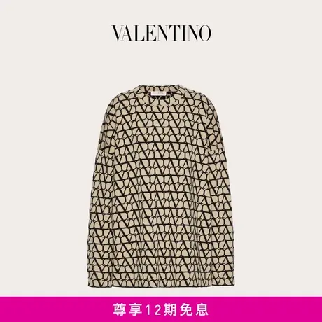 【24期免息】华伦天奴VALENTINO女士V标志羊毛衫商品大图