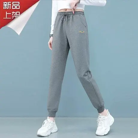 恋上17号裤子女春秋2023秋季新款休闲女裤运动长裤宽松哈伦裤卫裤商品大图